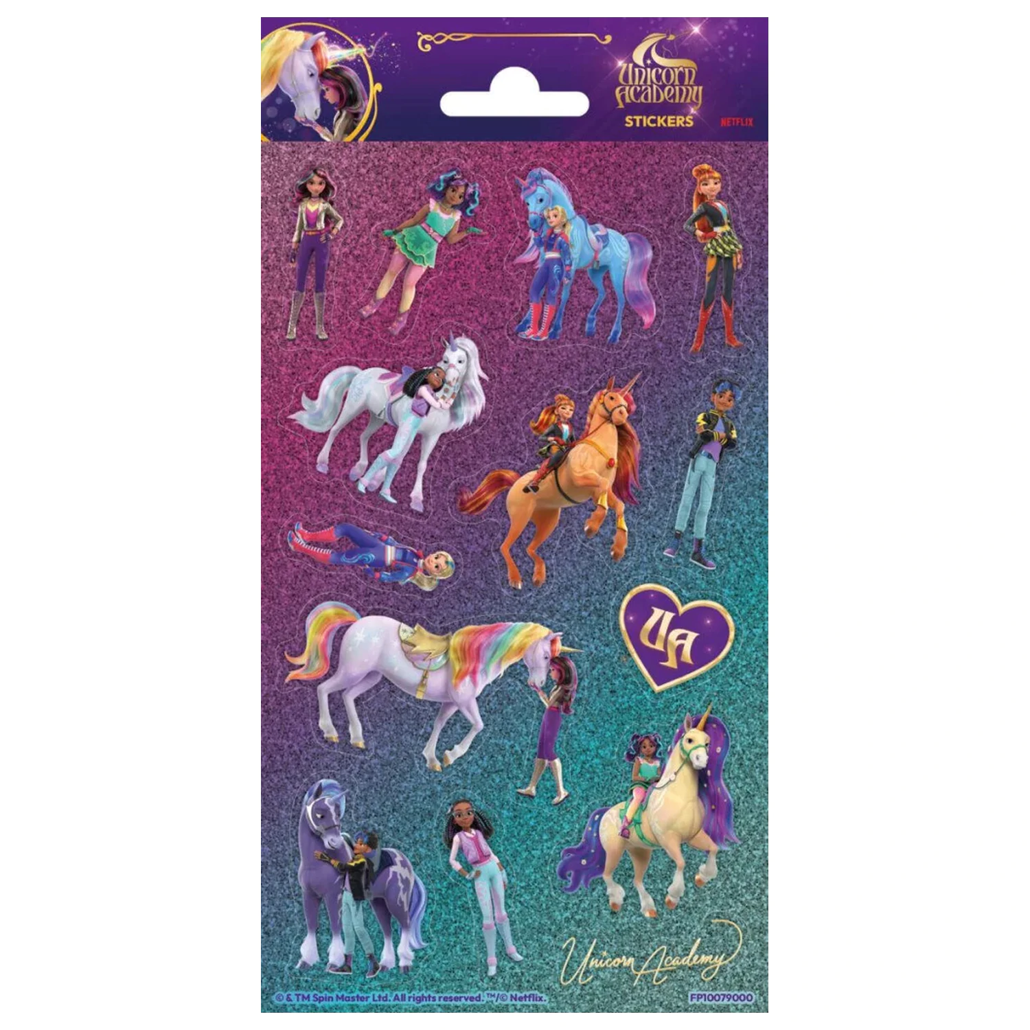 Unicorn Academy Magic World nálepka produktová fotografia