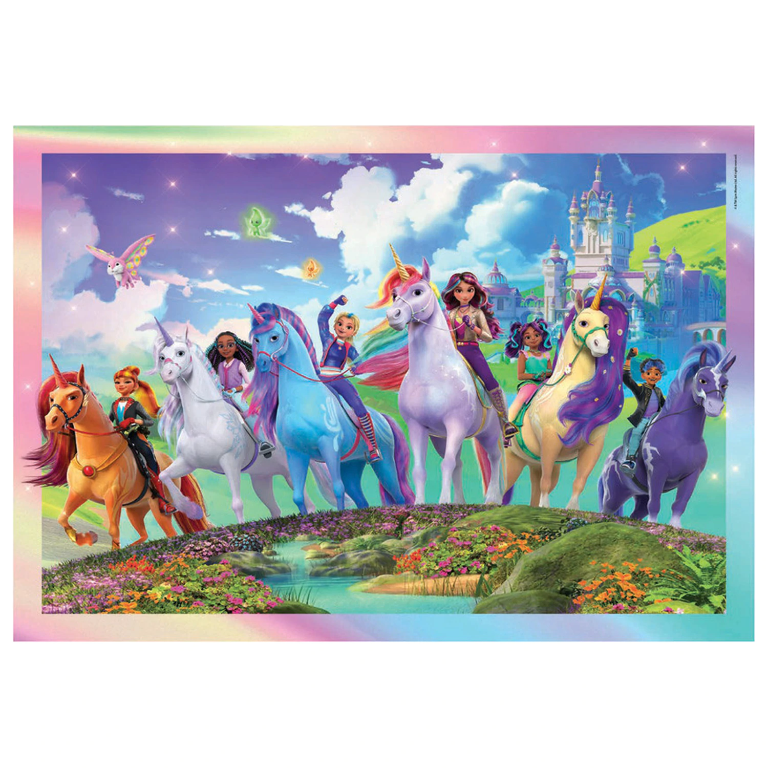 Unicorn Academy Mystic 104-dielne puzzle produktová fotografia