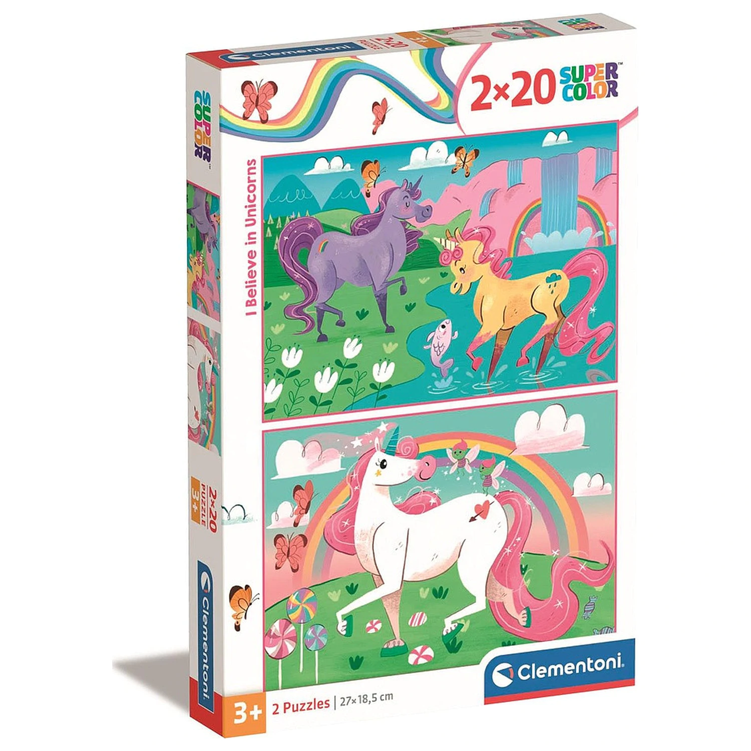 Unicorn Believe 2x20 kusov Puzzle produktová fotografia