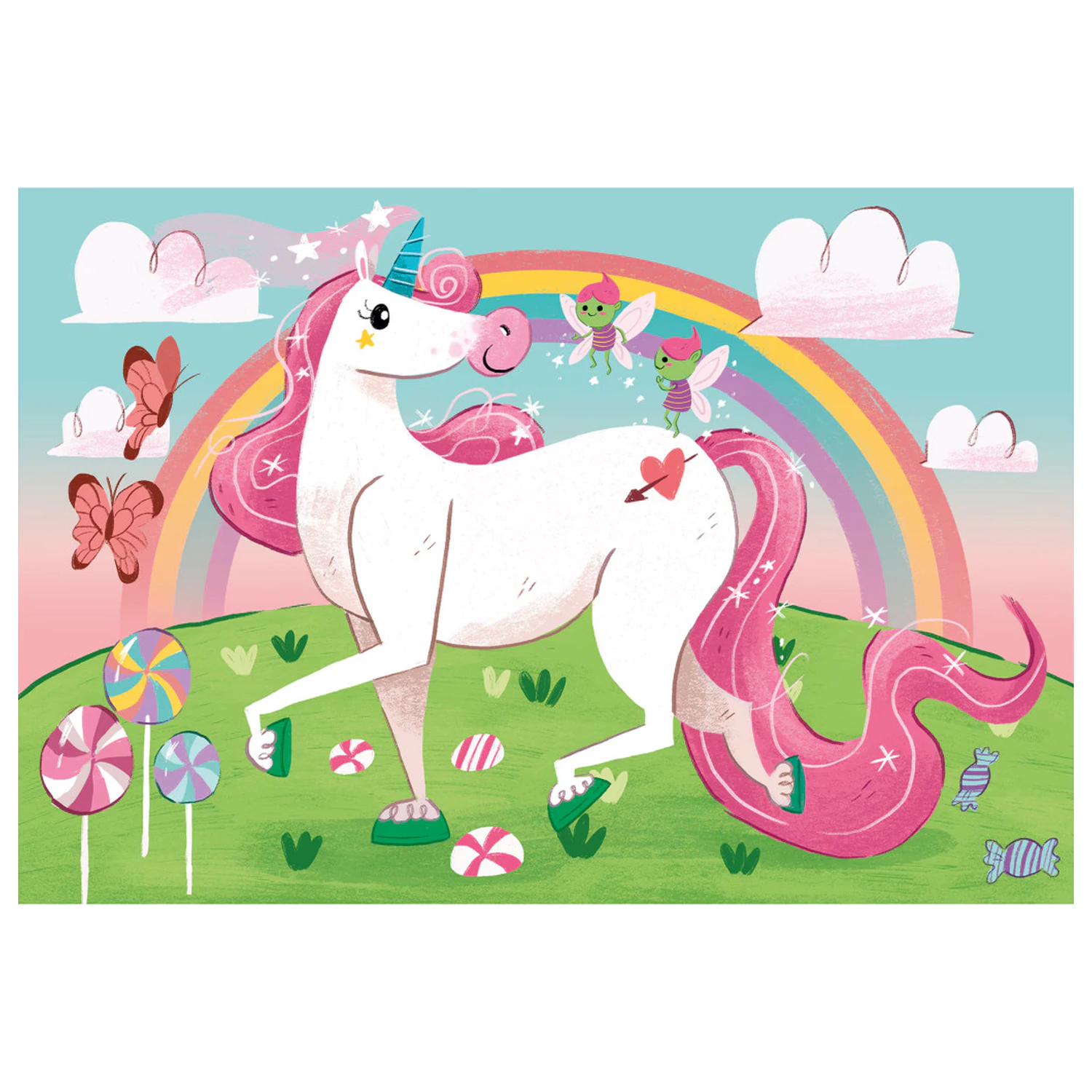 Unicorn Believe 2x20 kusov Puzzle produktová fotografia