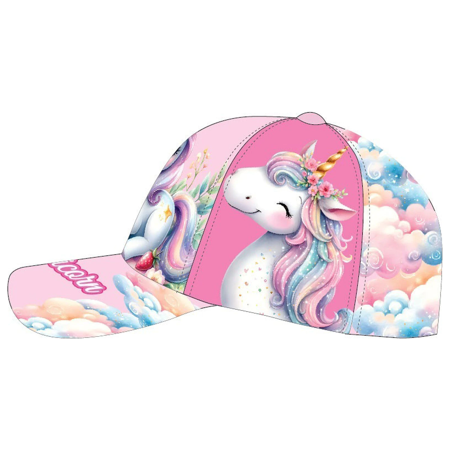 Unicorn Clouds detská baseballová čiapka 53 cm produktová fotografia