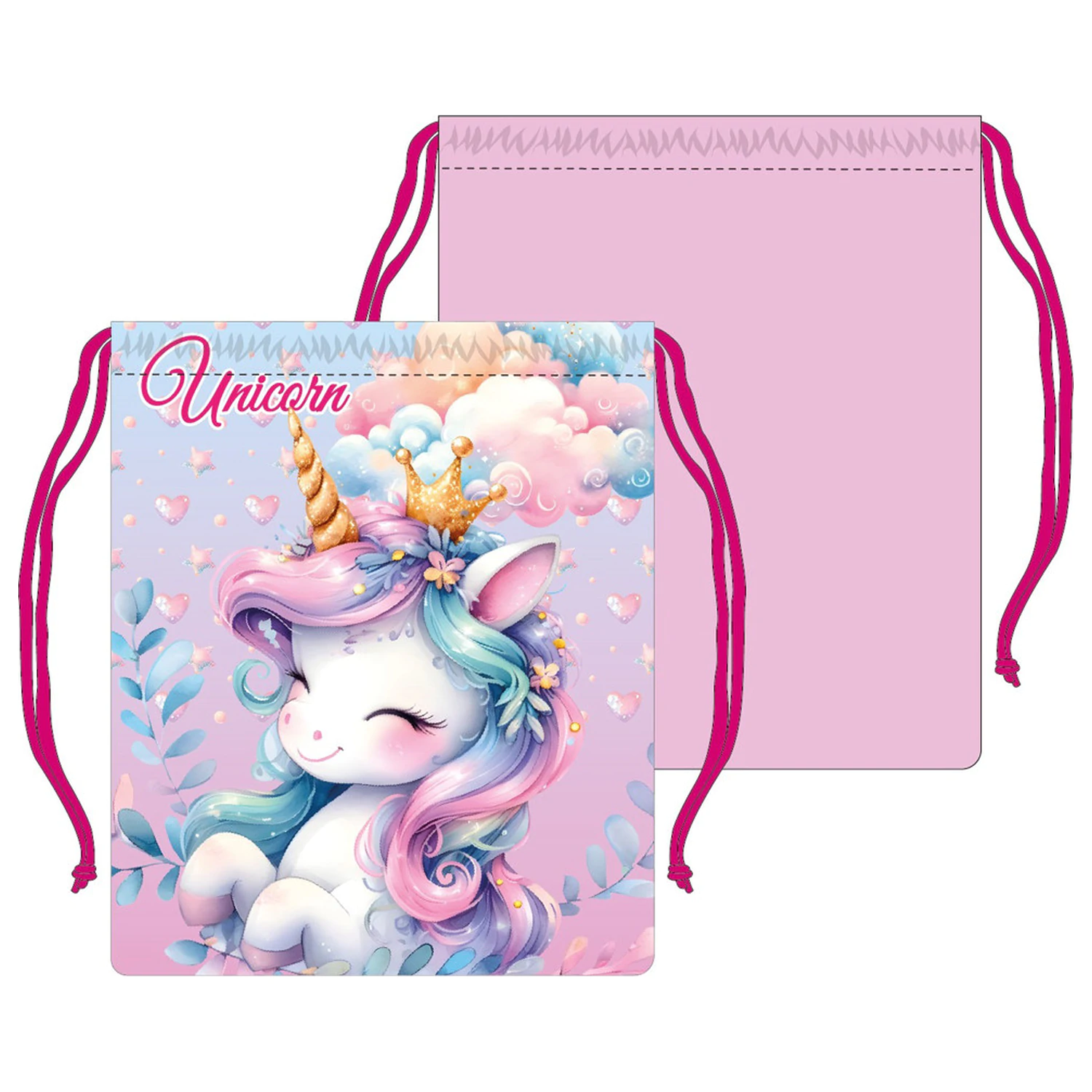 Unicorn Clouds Snack Bag 26,5 cm produktová fotografia
