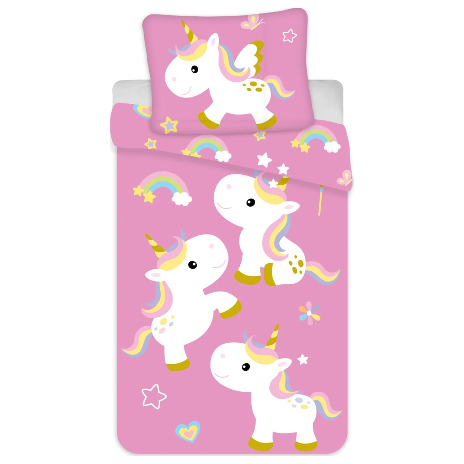 Unicorn Fun obliečka na paplón produktová fotografia