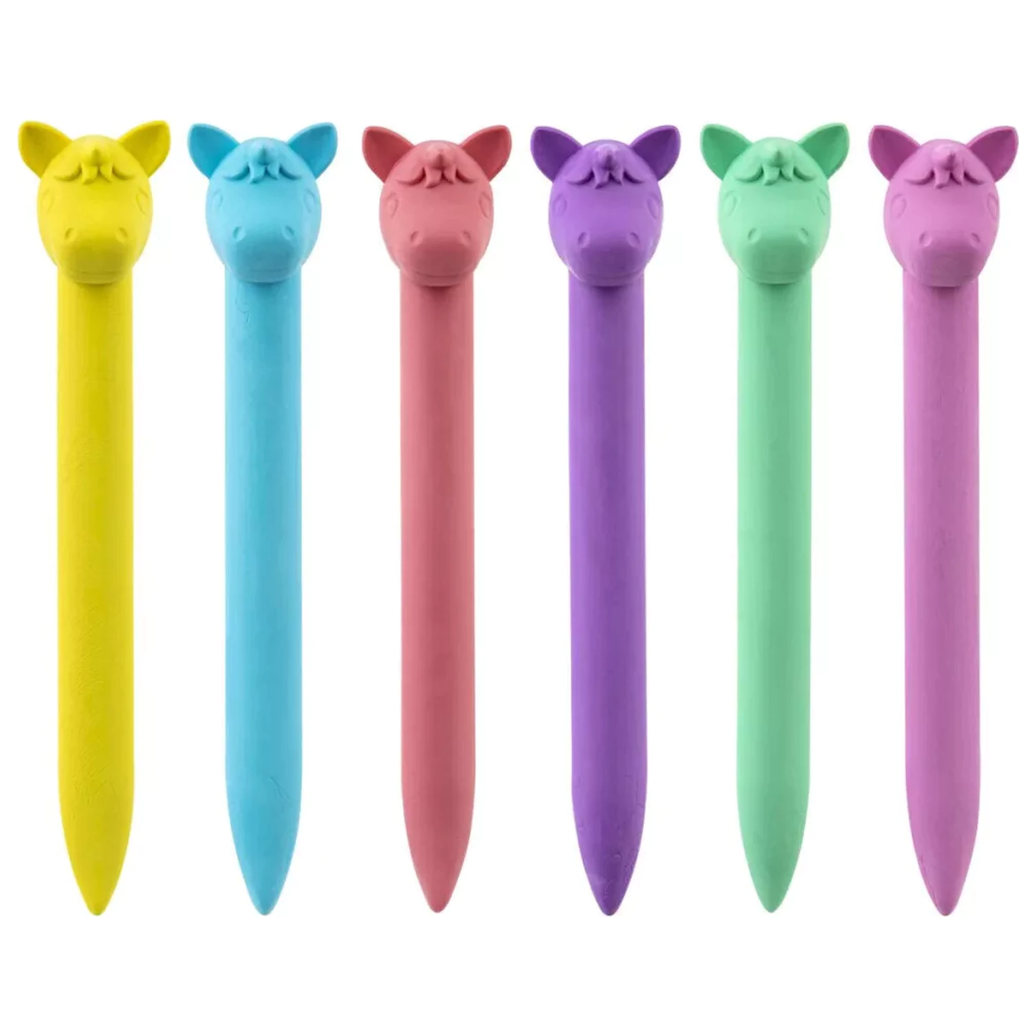 Unicorn Happy Shape pastelka, 6 kusov produktová fotografia