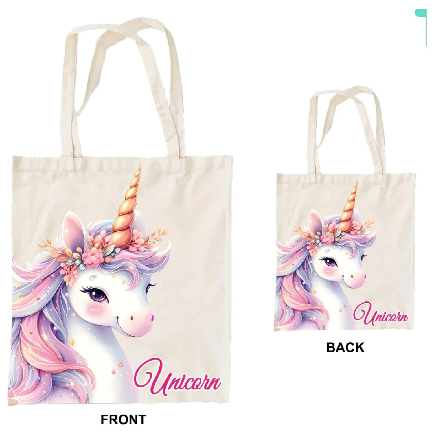 Unicorn Mystic plátenná taška, nákupná taška 44 cm produktová fotografia