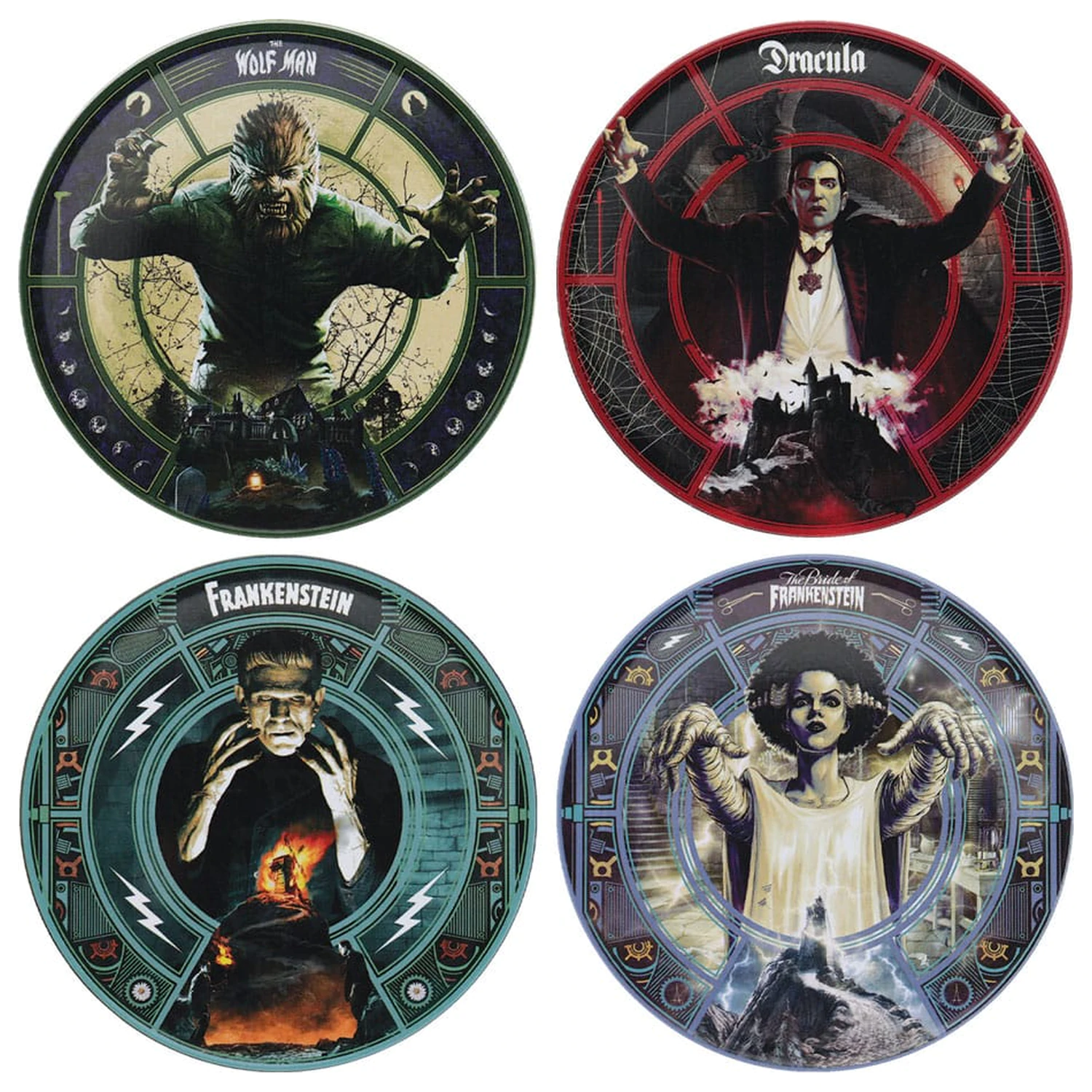 Universal Monsters Podložka pod pohár 4-balenie produktová fotografia