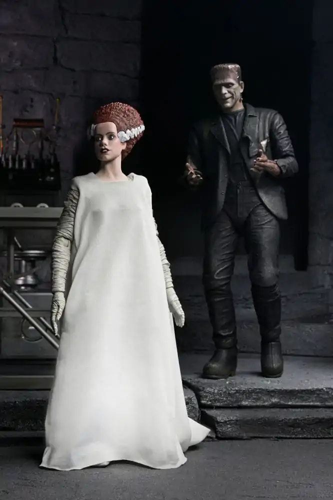 Universal Monsters akčné figúrky 2-balenie Bride of Frankenstein 90. výročie The Monster & His Mate 18 cm produktová fotografia