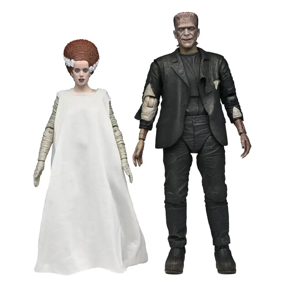 Universal Monsters akčné figúrky 2-balenie Bride of Frankenstein 90. výročie The Monster & His Mate 18 cm produktová fotografia