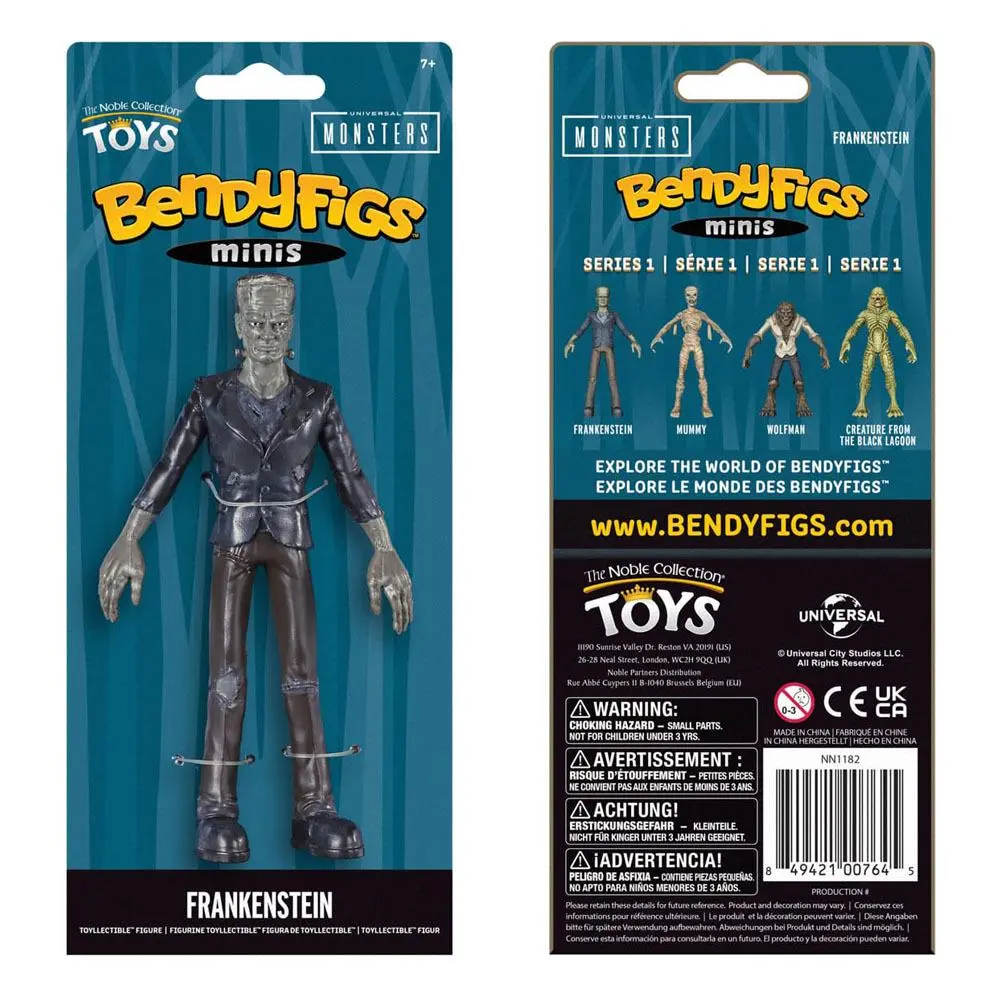 Universal Monsters Bendyfigs Ohýbateľná figúrka Frankenstein 14 cm produktová fotografia
