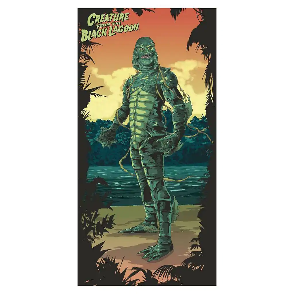 Universal Monsters: Creature from the Black Lagoon Plážový/kúpeľný uterák termékfotó