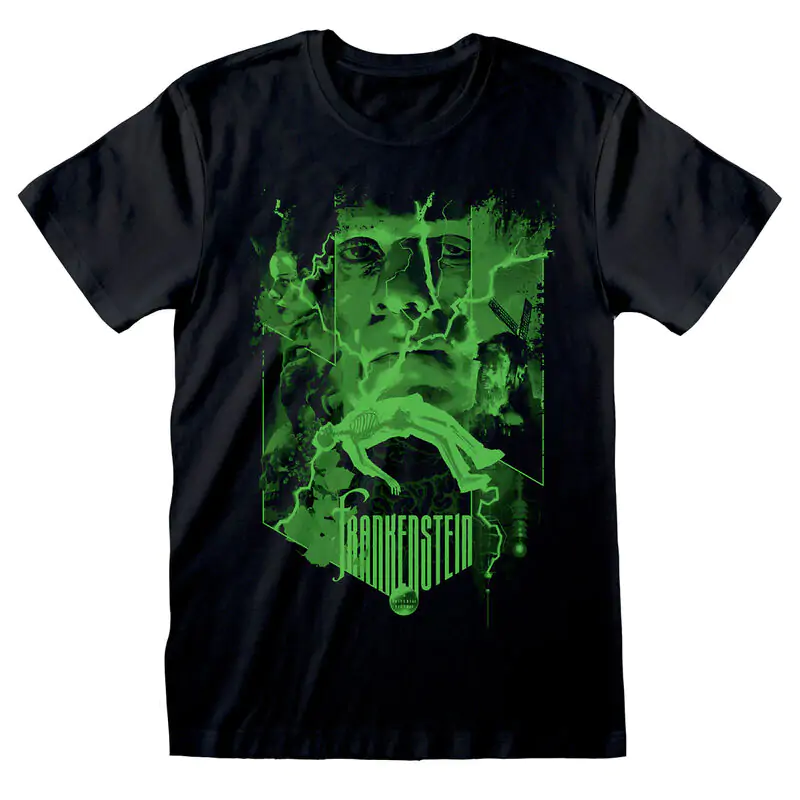 Universal Monsters Frankenstein Green pánske tričko pre dospelých produktová fotografia