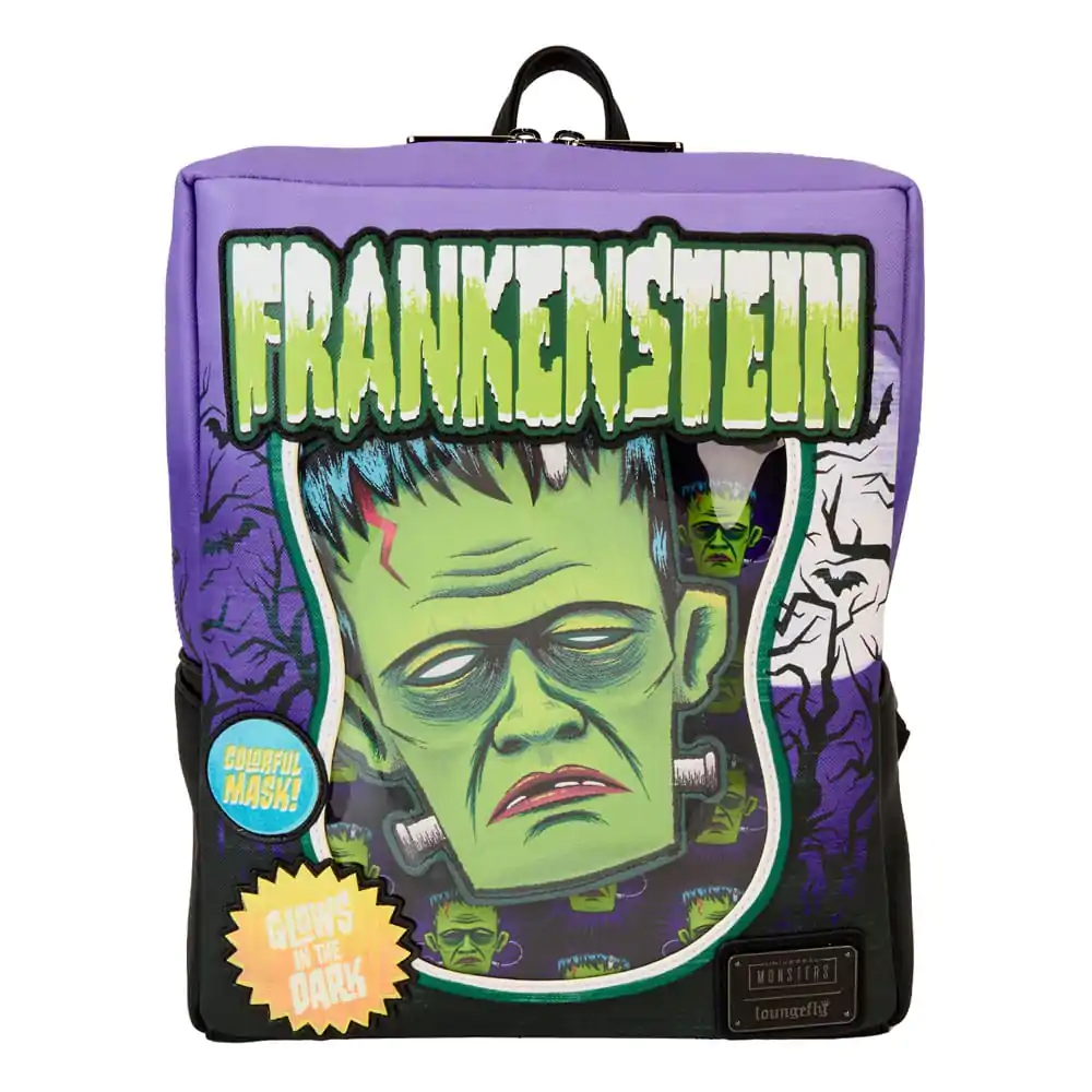 Universal Monsters by Loungefly Mini Batoh Frankenstein Neon Maska termékfotó