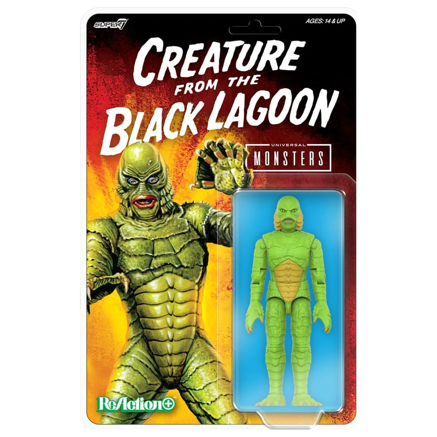 Universal Monsters ReAction+ akčná figúrka Vlna 1 Creature from the Black Lagoon 10 cm produktová fotografia
