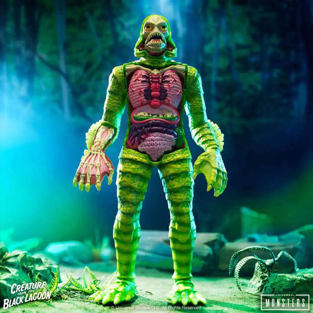 Universal Monsters Super Cyborg Akčná figúrka Creature from the Black Lagoon (Full Color) 28 cm produktová fotografia