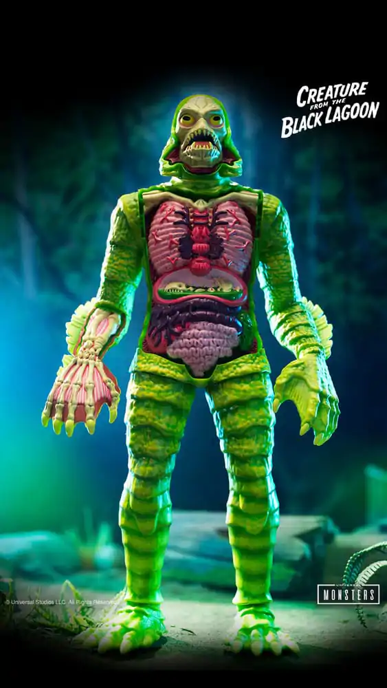Universal Monsters Super Cyborg Akčná figúrka Creature from the Black Lagoon (Full Color) 28 cm produktová fotografia