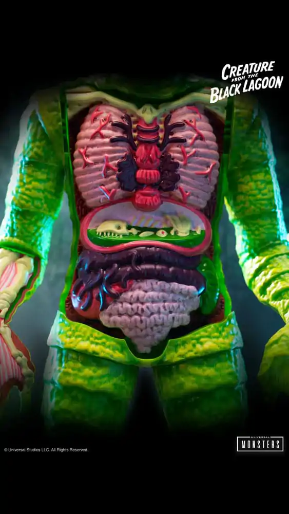 Universal Monsters Super Cyborg Akčná figúrka Creature from the Black Lagoon (Full Color) 28 cm produktová fotografia