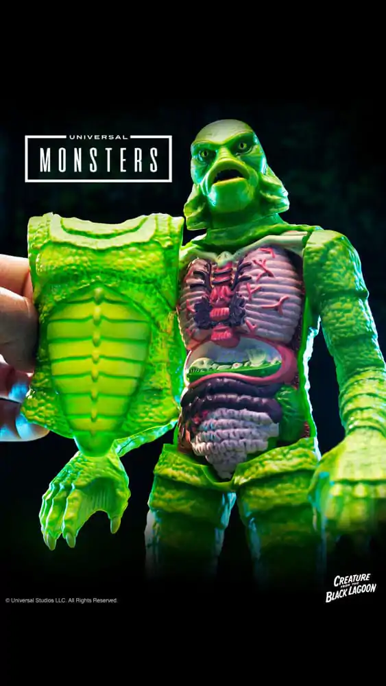 Universal Monsters Super Cyborg Akčná figúrka Creature from the Black Lagoon (Full Color) 28 cm produktová fotografia