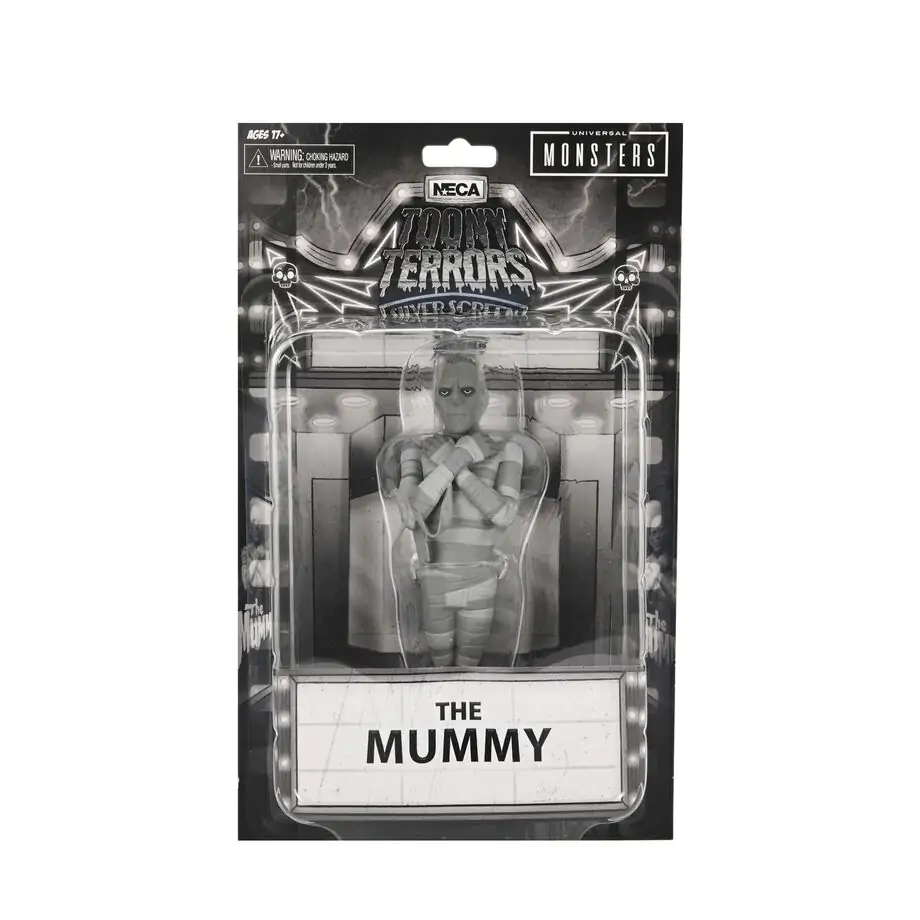 Universal Monsters The Mummy Black & White The Mummy Toony Terrors figúrka 15 cm produktová fotografia