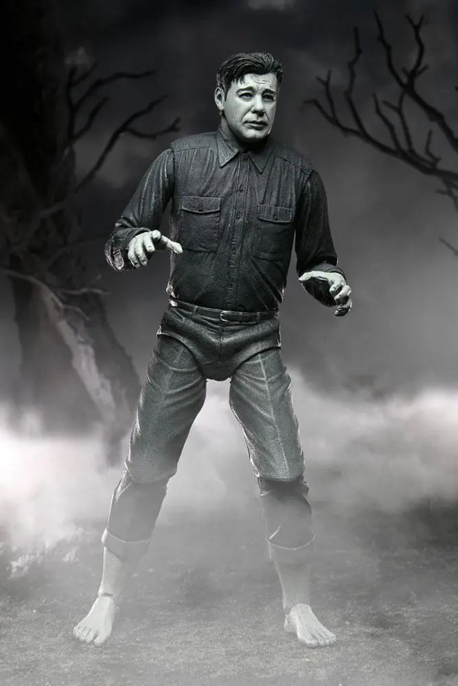 Universal Monsters Akčná figúrka Ultimate The Wolf Man (čierna a biela) 18 cm produktová fotografia