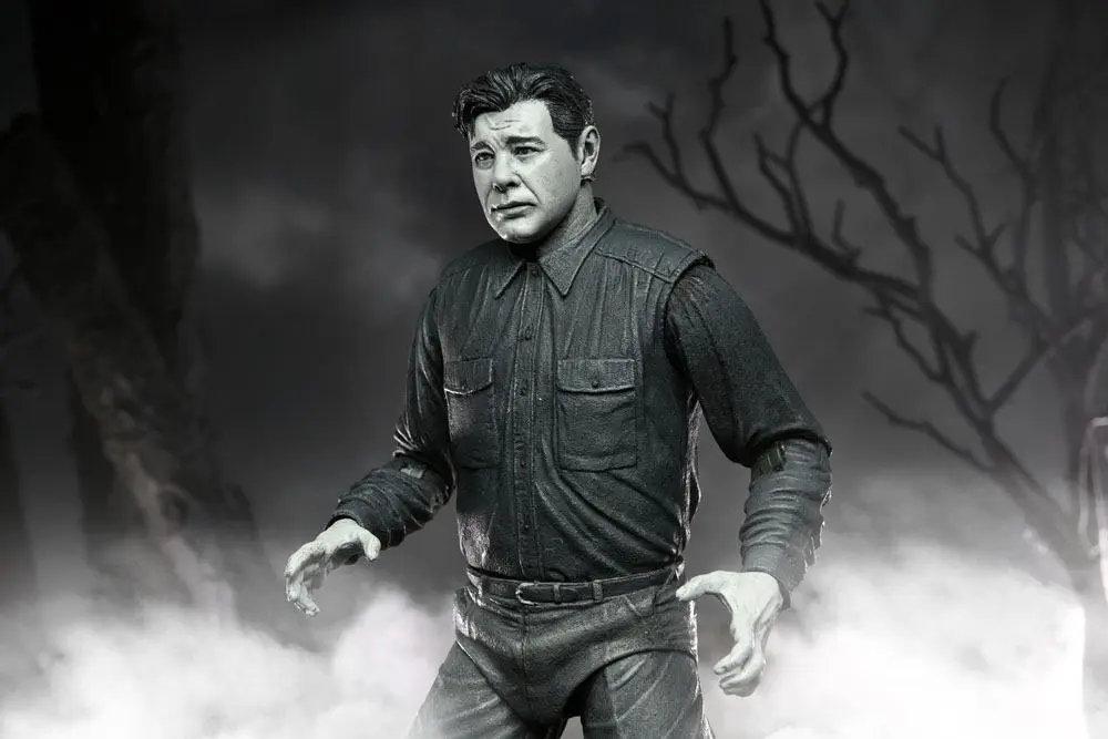 Universal Monsters Akčná figúrka Ultimate The Wolf Man (čierna a biela) 18 cm produktová fotografia