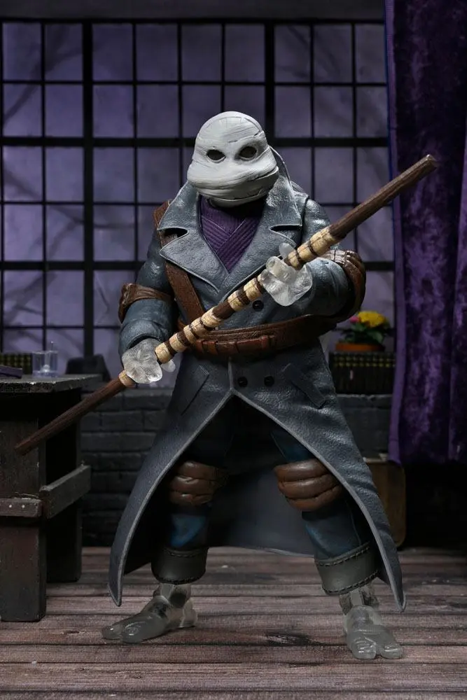 Universal Monsters x Teenage Mutant Ninja Turtles Ultimate Akčná figúrka Donatello ako The Invisible Man 18 cm produktová fotografia