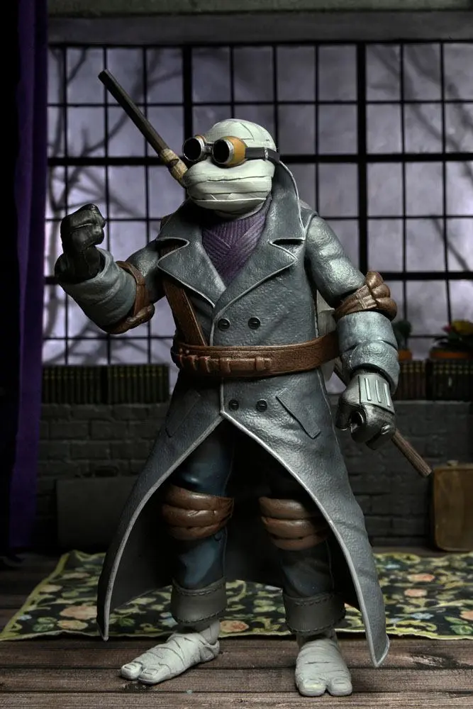 Universal Monsters x Teenage Mutant Ninja Turtles Ultimate Akčná figúrka Donatello ako The Invisible Man 18 cm produktová fotografia