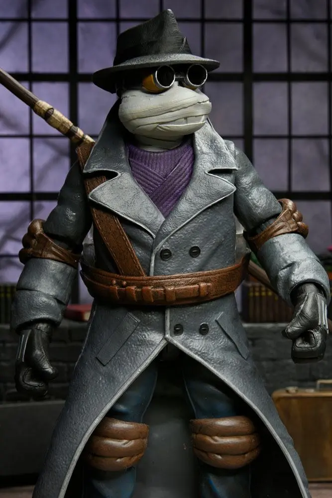 Universal Monsters x Teenage Mutant Ninja Turtles Ultimate Akčná figúrka Donatello ako The Invisible Man 18 cm produktová fotografia