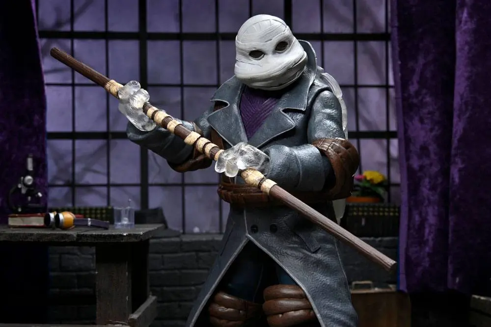 Universal Monsters x Teenage Mutant Ninja Turtles Ultimate Akčná figúrka Donatello ako The Invisible Man 18 cm produktová fotografia