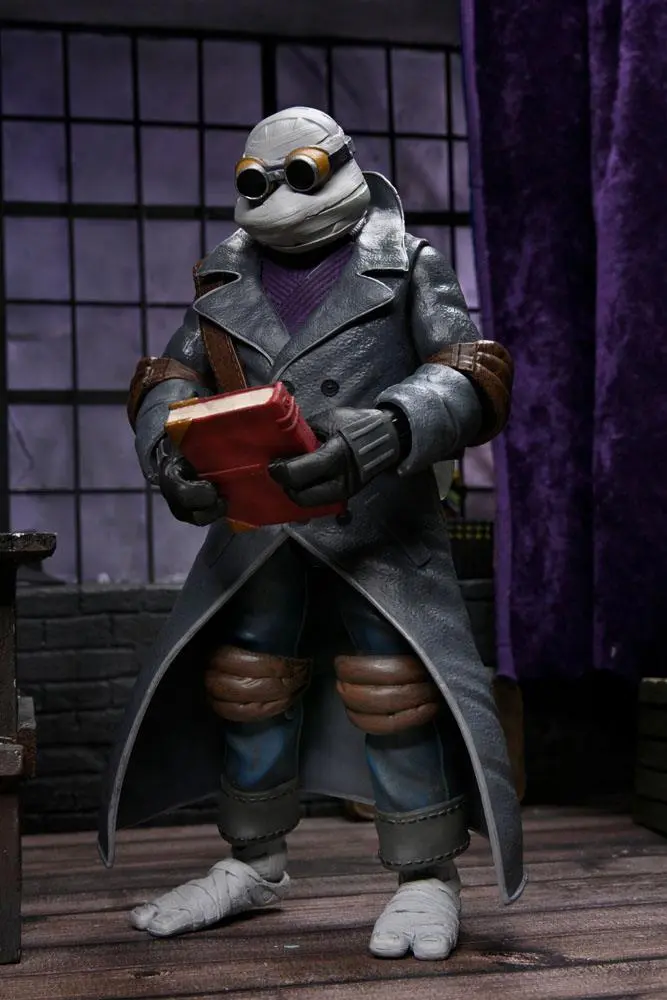 Universal Monsters x Teenage Mutant Ninja Turtles Ultimate Akčná figúrka Donatello ako The Invisible Man 18 cm produktová fotografia