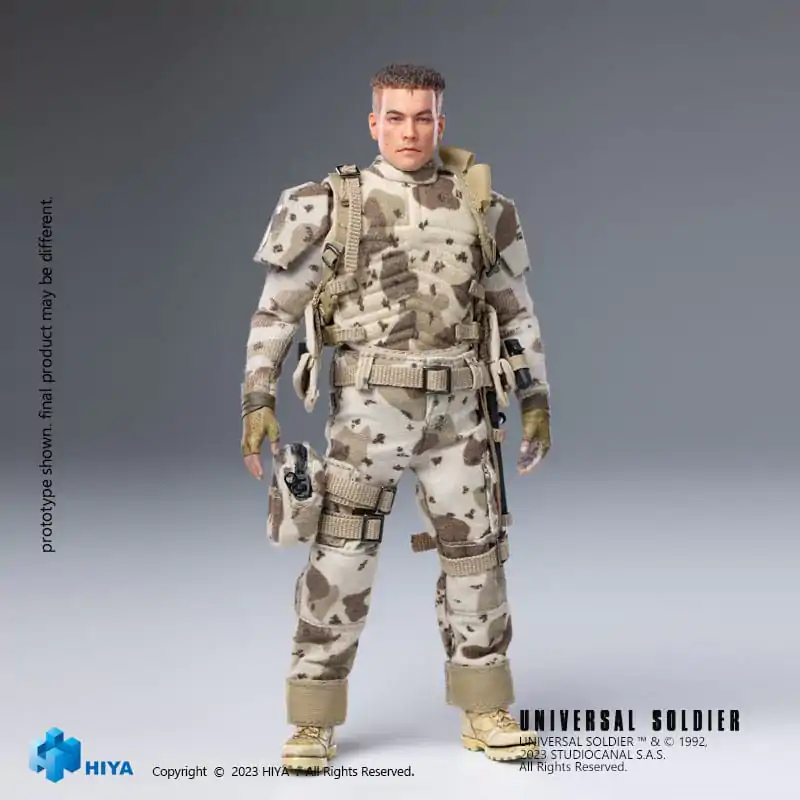 Universal Soldier Exquisite Super Series Akčná Figúrka 1/12 Luc Deveraux 16 cm produktová fotografia