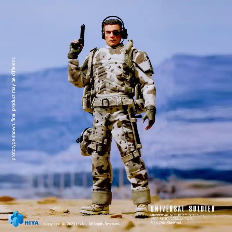 Universal Soldier Exquisite Super Series Akčná Figúrka 1/12 Luc Deveraux 16 cm produktová fotografia