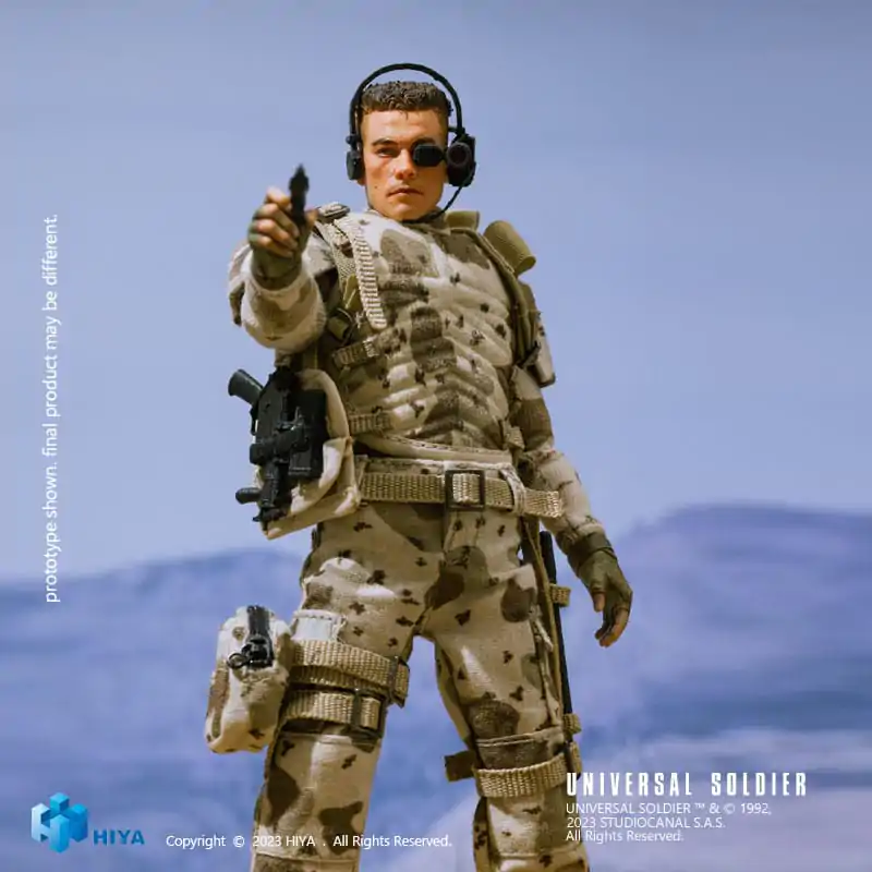 Universal Soldier Exquisite Super Series Akčná Figúrka 1/12 Luc Deveraux 16 cm produktová fotografia