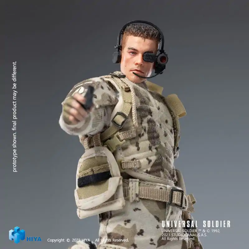 Universal Soldier Exquisite Super Series Akčná Figúrka 1/12 Luc Deveraux 16 cm produktová fotografia