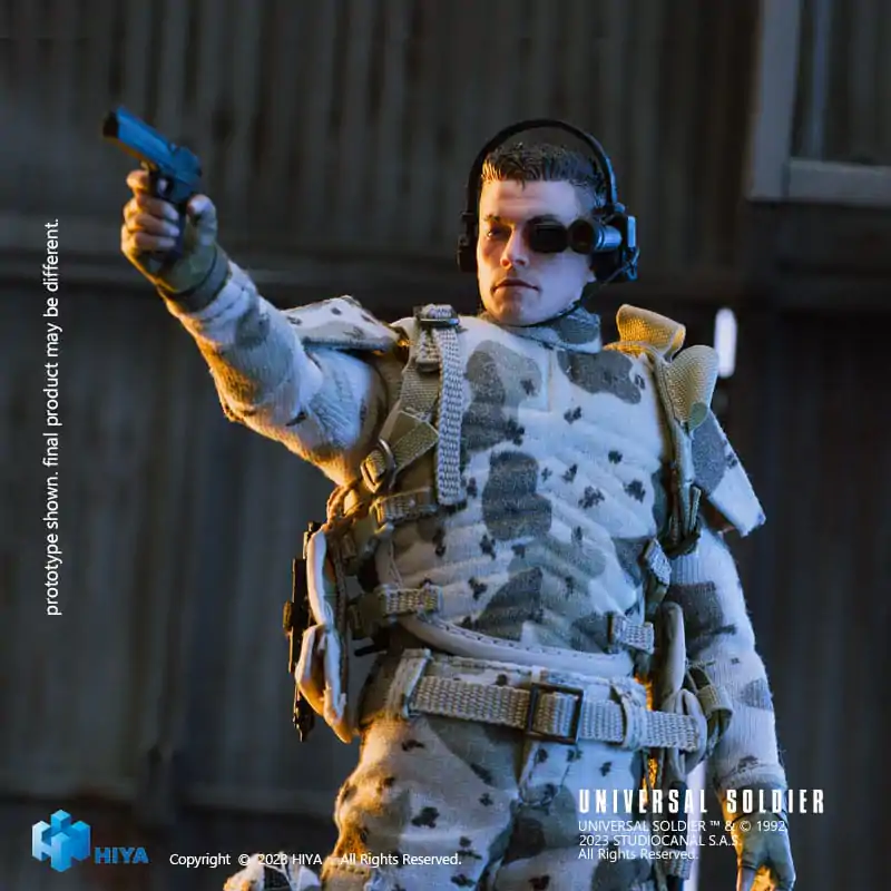 Universal Soldier Exquisite Super Series Akčná Figúrka 1/12 Luc Deveraux 16 cm produktová fotografia