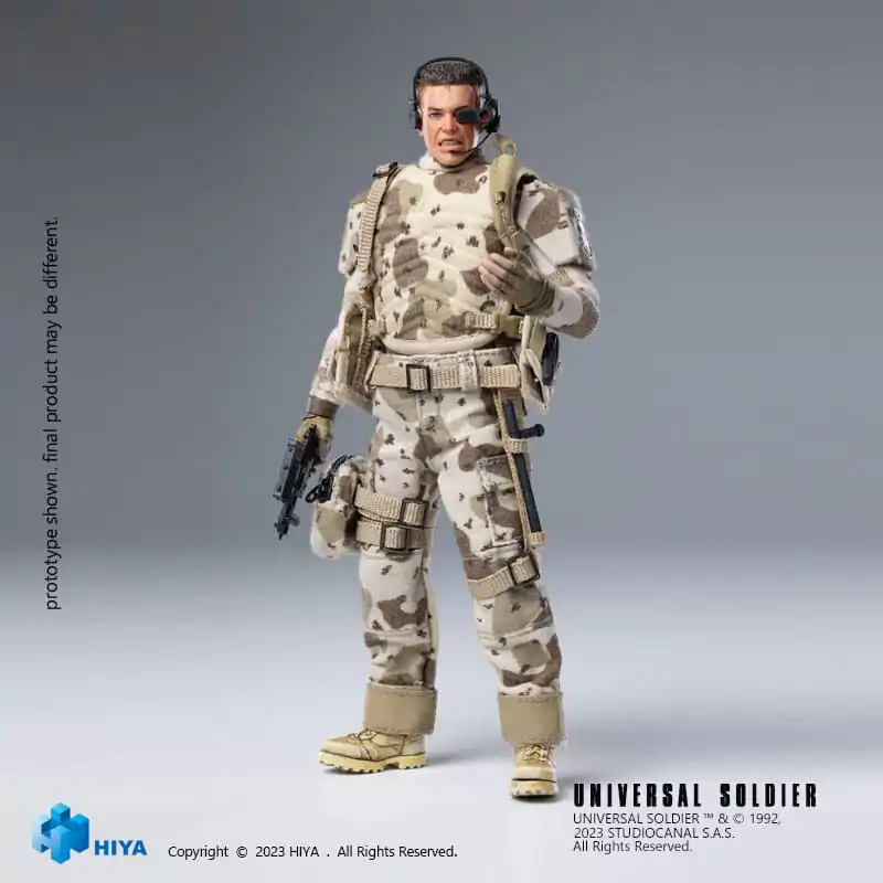 Universal Soldier Exquisite Super Series Akčná Figúrka 1/12 Luc Deveraux 16 cm produktová fotografia