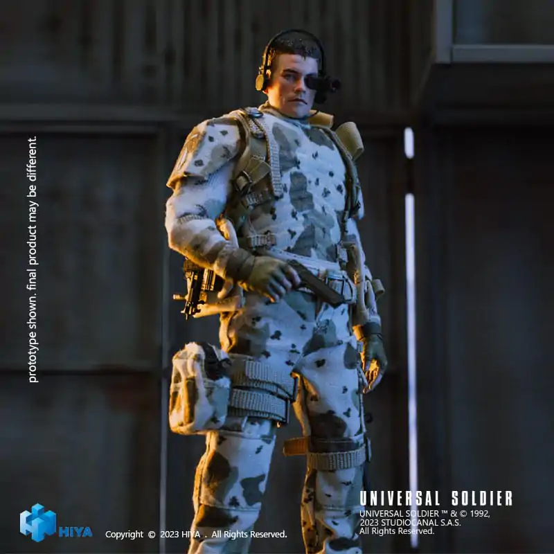 Universal Soldier Exquisite Super Series Akčná Figúrka 1/12 Luc Deveraux 16 cm produktová fotografia