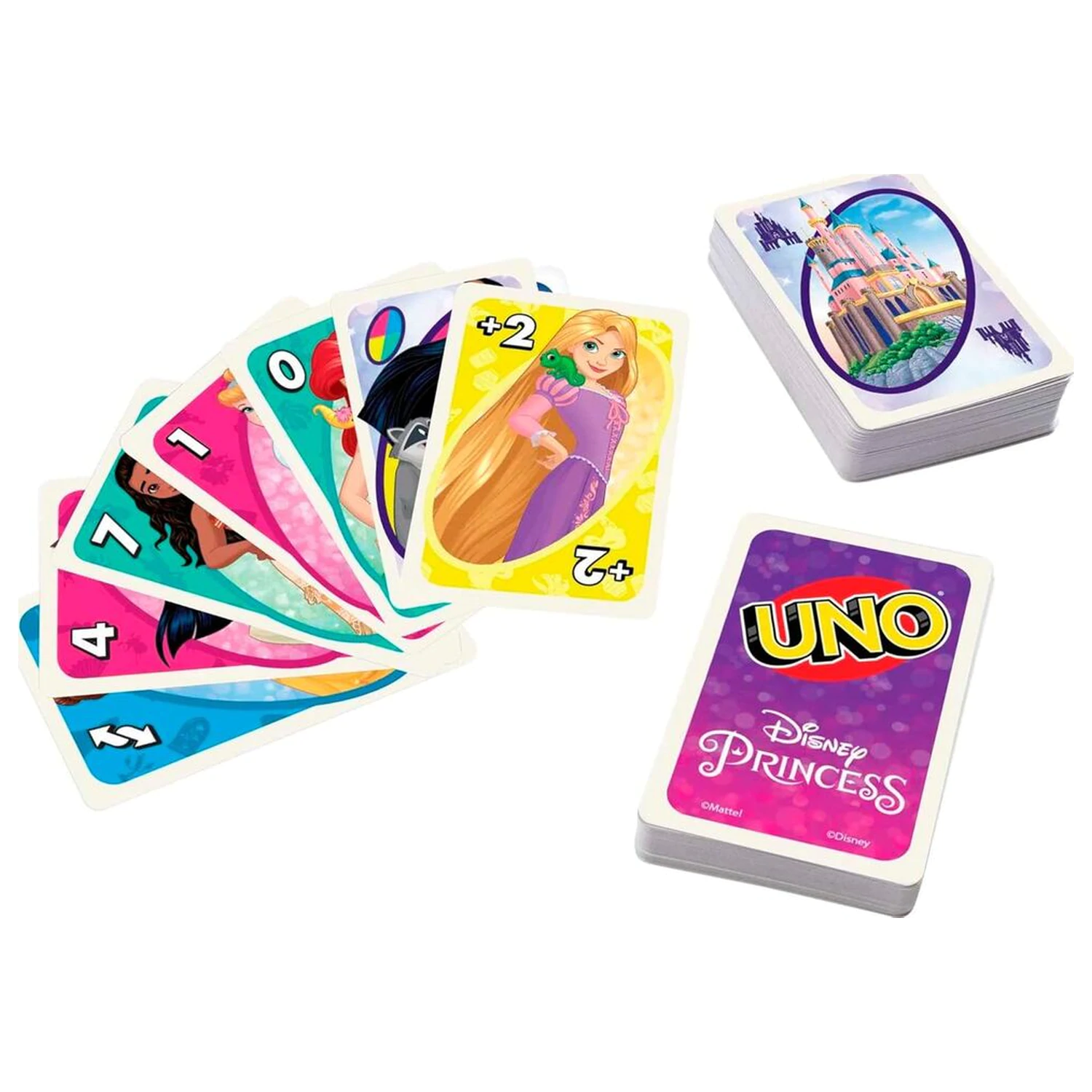 UNO Disney Princesses kartová hra produktová fotografia