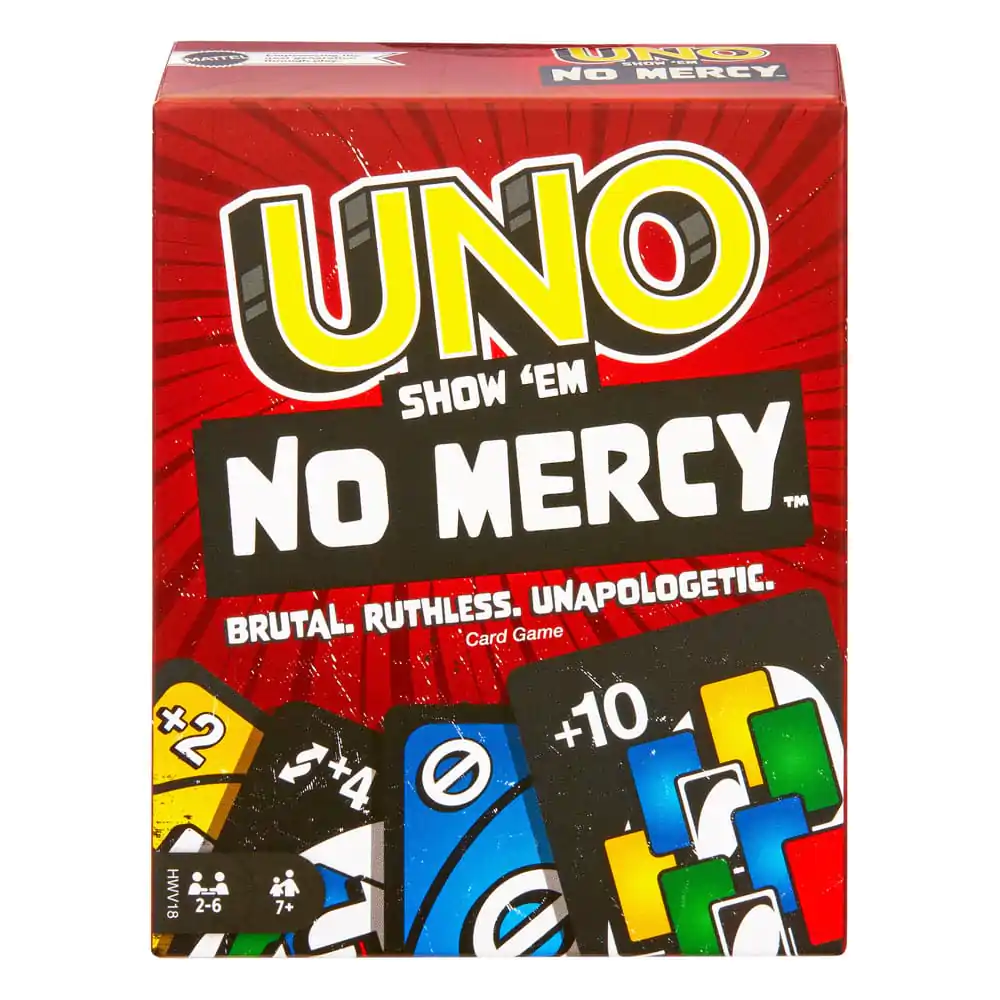 UNO Kartová hra No Mercy produktová fotografia