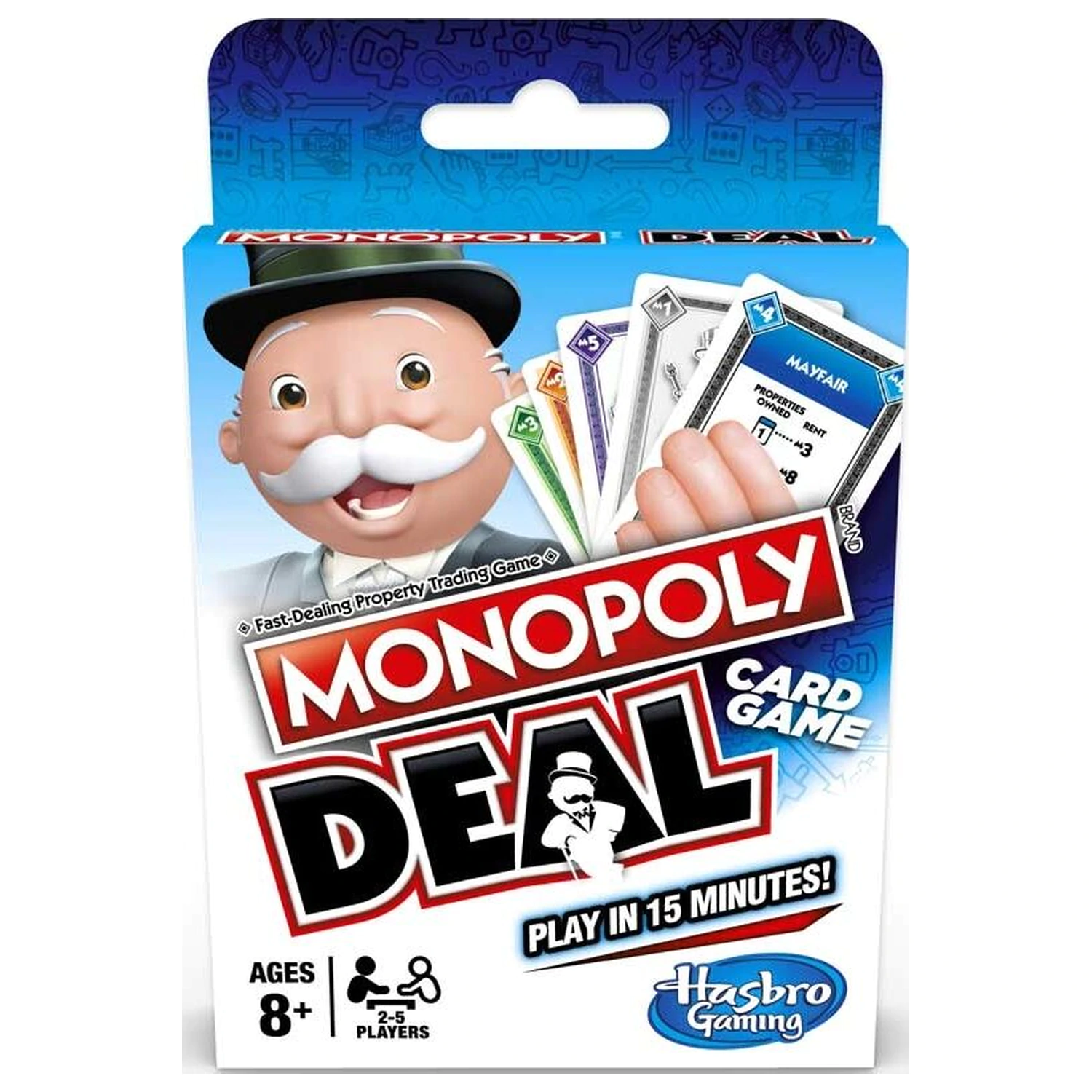 UNO Monopoly kartová hra produktová fotografia