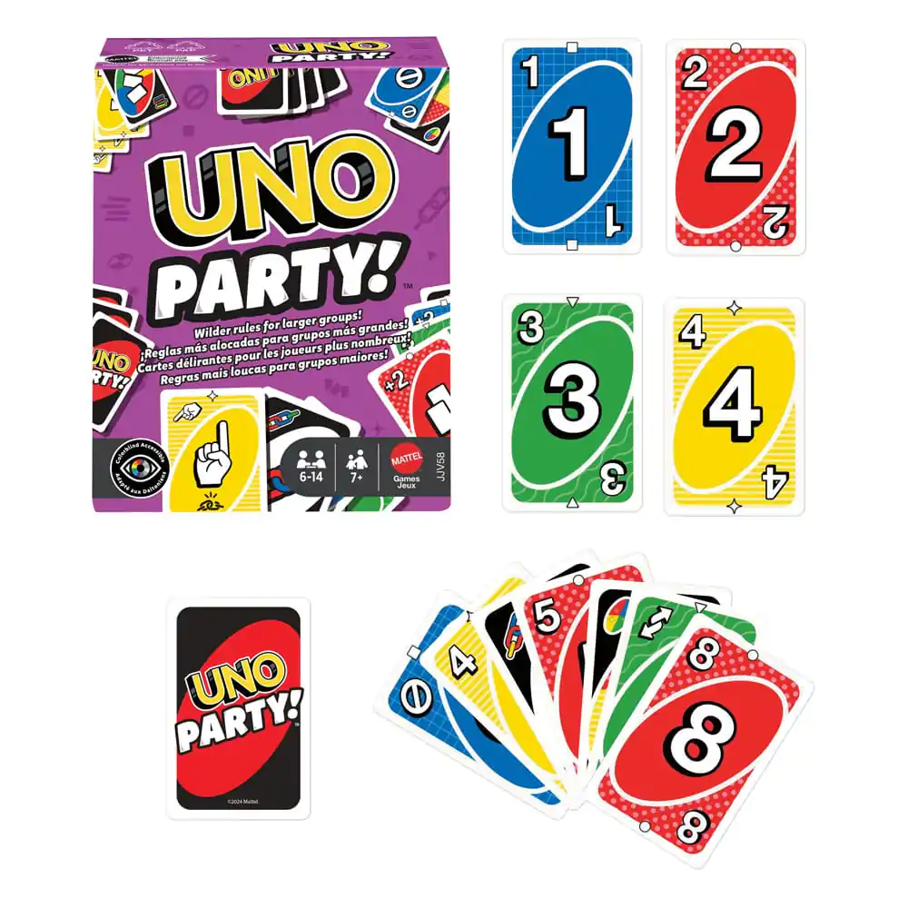 UNO Party! Kartová hra produktová fotografia