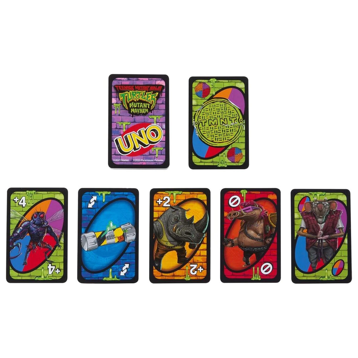 UNO Teenage Mutant Ninja Turtles kartová hra produktová fotografia