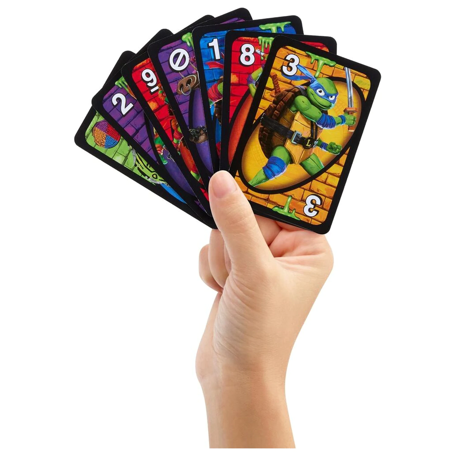 UNO Teenage Mutant Ninja Turtles kartová hra produktová fotografia