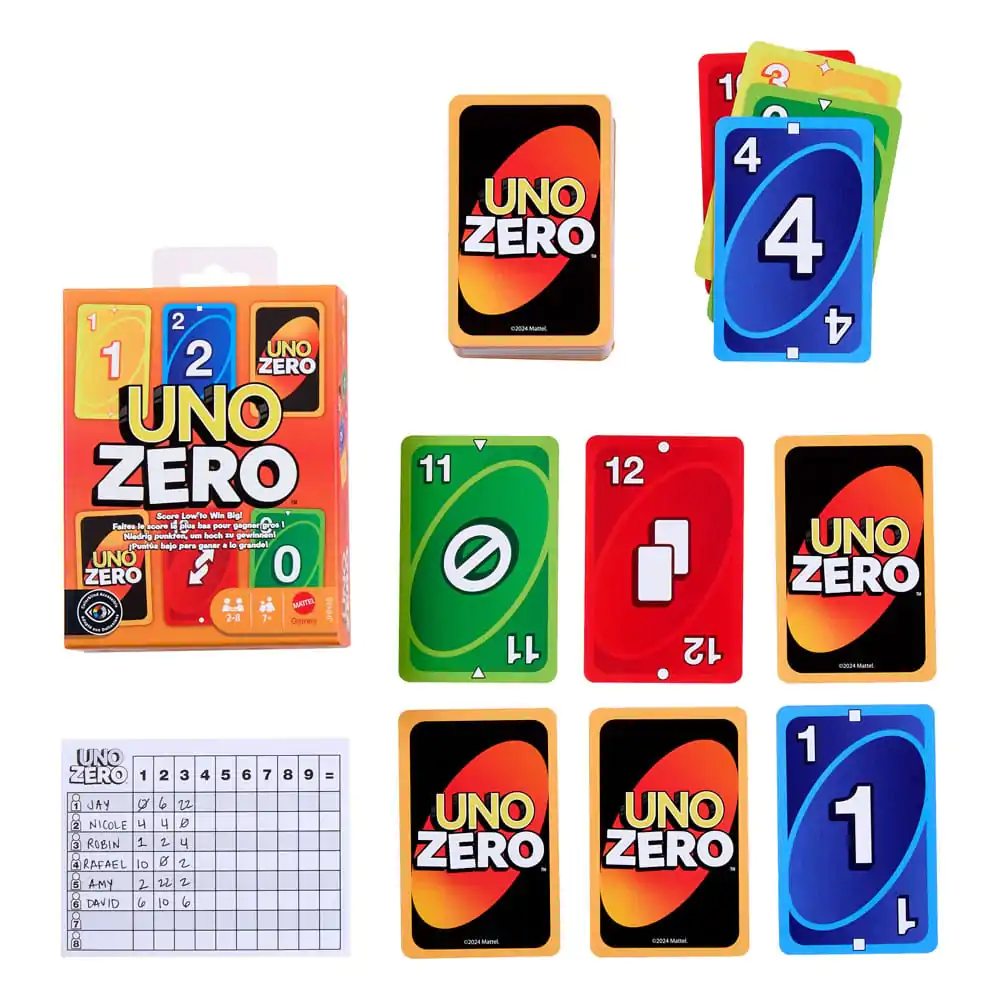 UNO Zero Kartová hra produktová fotografia