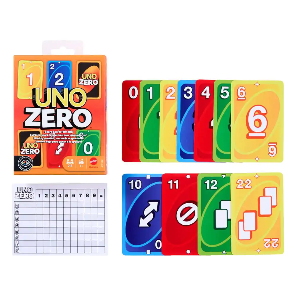 UNO Zero Kartová hra produktová fotografia
