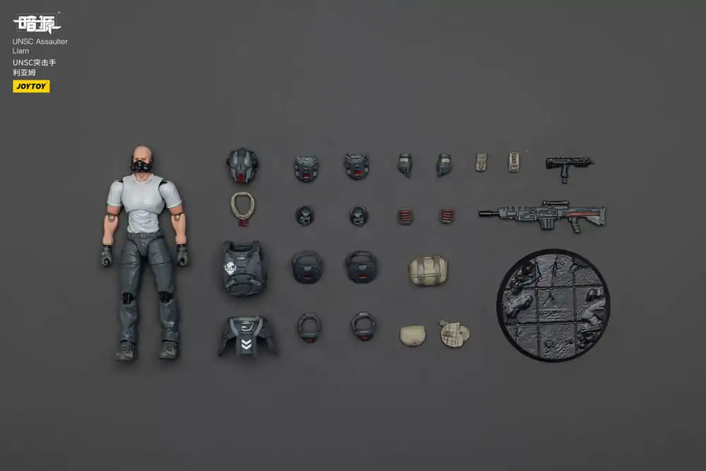 UNSC Dark Source Akčná figúrka Assaulter Liam 7 cm produktová fotografia