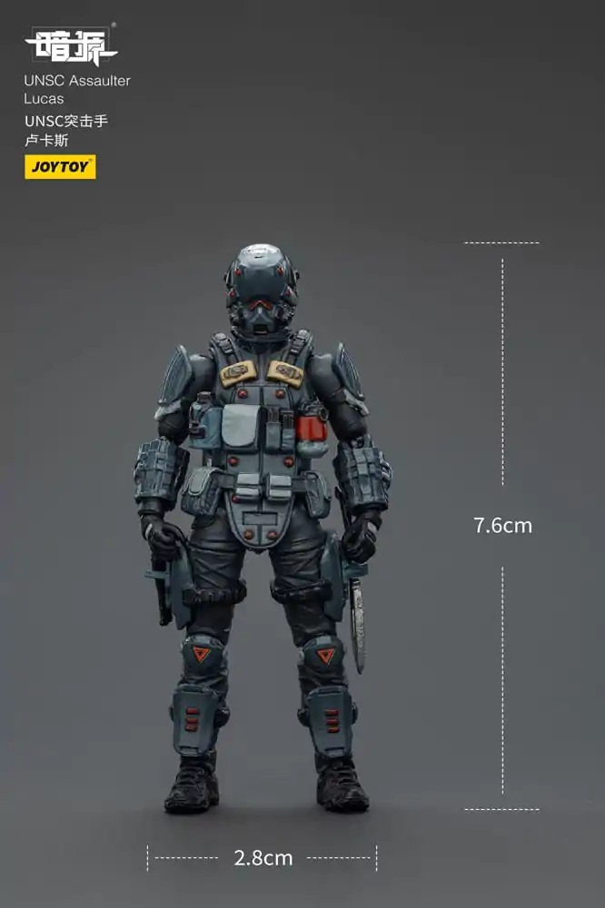 UNSC Dark Source Akčná figúrka Assaulter Lucas 7 cm produktová fotografia