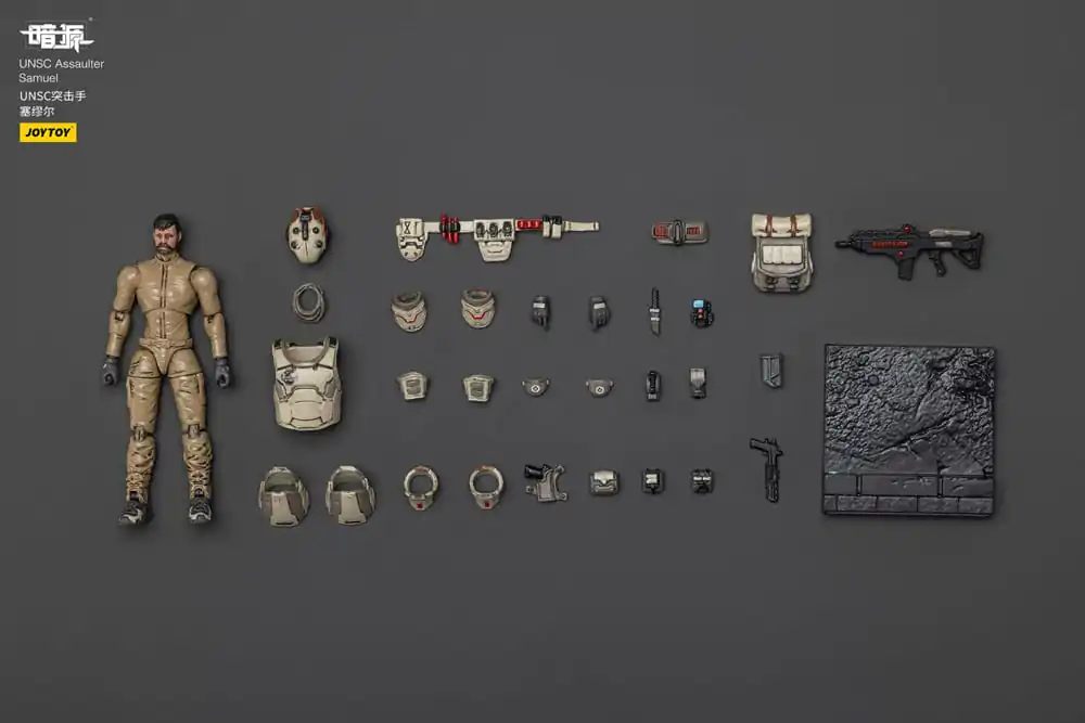 UNSC Dark Source Akčná figúrka Assaulter Samuel 7 cm produktová fotografia