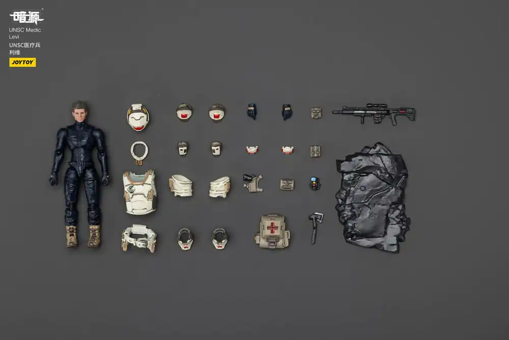 UNSC Dark Source Akčná figúrka Medic Levi 7 cm produktová fotografia