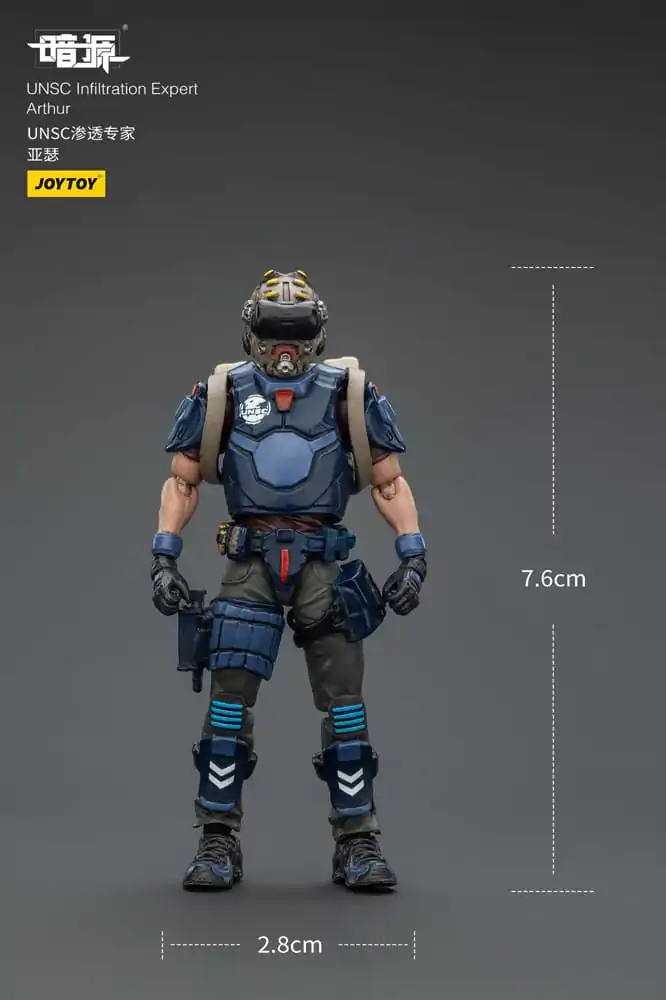 UNSC Dark Source Akčná figúrka Infiltration Expert Arthur 7 cm produktová fotografia