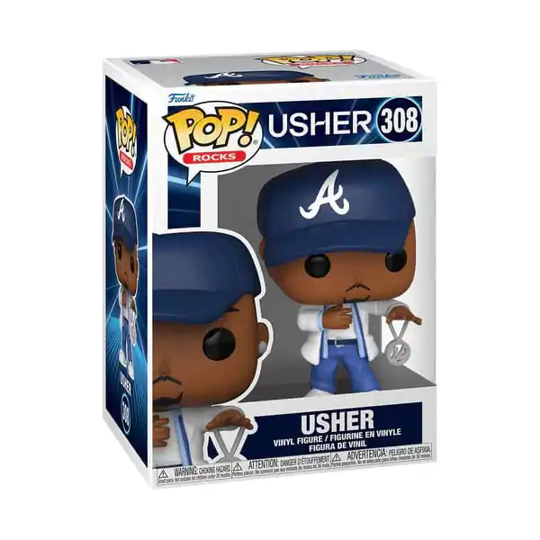 Usher POP! Rocks Vinyl figura 9 cm termékfotó